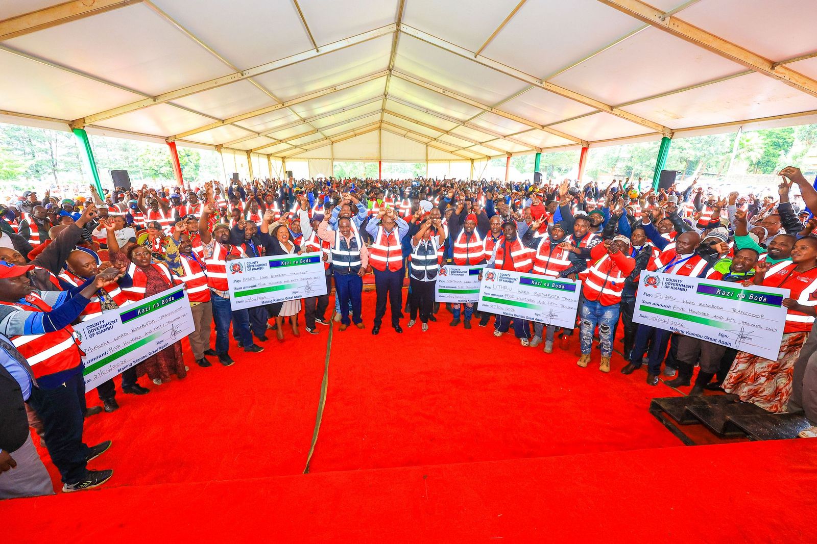 Kazi na Boda empowers Kiambu's boda boda riders