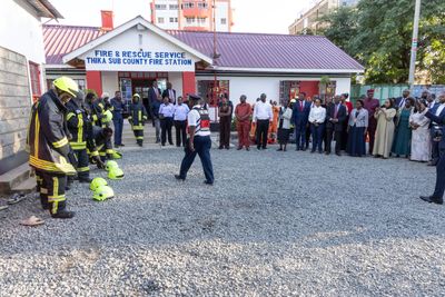 Kiambu Fire and Rescue Training Centre sets a national benchmark