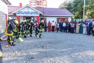 Kiambu Fire and Rescue Training Centre sets a national benchmark