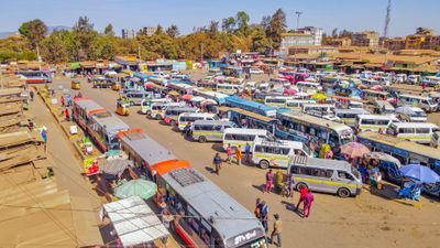 Seven modern bus parks constructed, 14 more underway