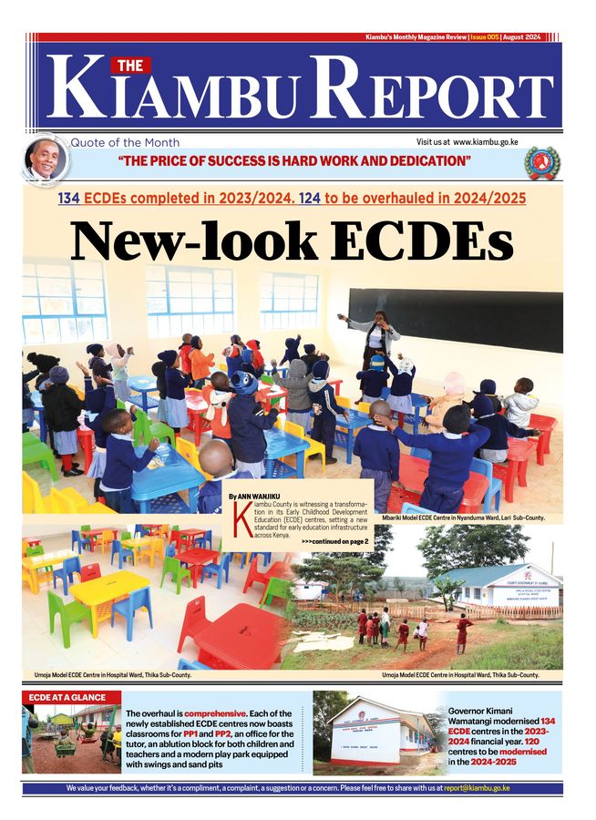Cover of The Kiambu Report, Issue 005, August 2024