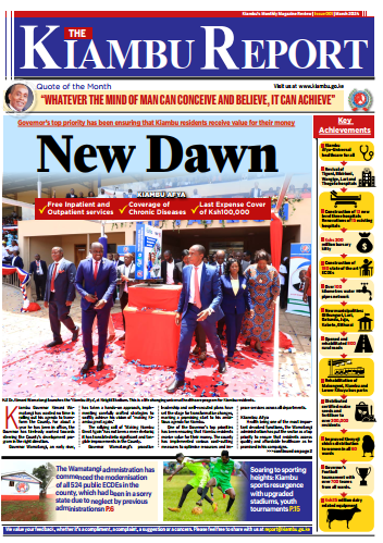 Cover of The Kiambu Report, Issue 001, March 2024