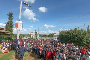 Transforming Kikuyu through #AngazaKiambu Solar Streetlighting